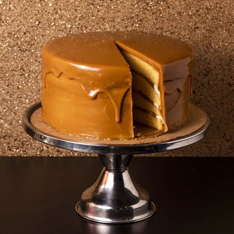 Braun Zucker Bakery Karamell Kuchen