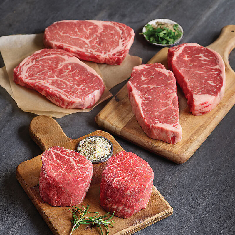 Kansas City USDA Prime Steak Sampler