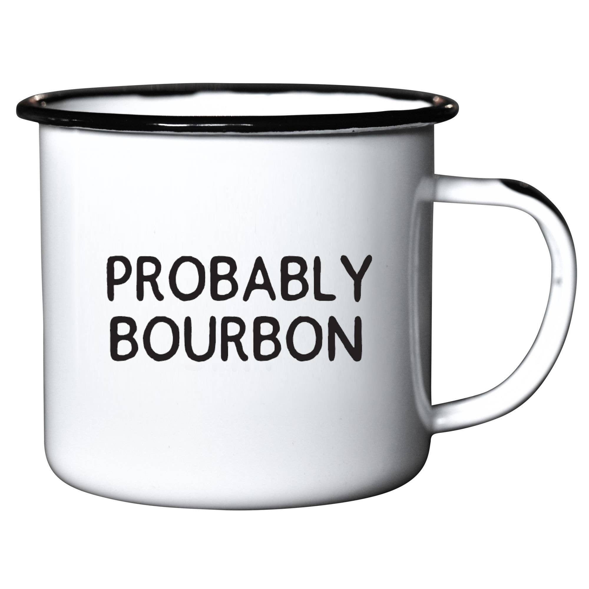 Swag Brewery – wahrscheinlich Bourbon Emaille Tasse