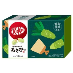 Nestle Kit Kat Mini tamaruya wasabi Geschmack 10 Stück in Japan – Tokyo Snack Land gemacht