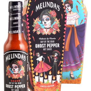 Melinda’s La Muerta Limited Edition Day of the Dead Ghost Pfeffer scharfe Sauce, . – 5oz