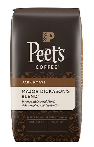 Peet's Kaffee Major Dickason's Blend Vollkornbrot dunkel geröstet, 32 oz