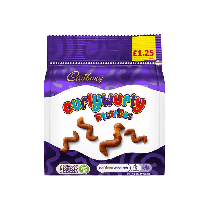 Cadbury Curly Wurly Eichhörnchen