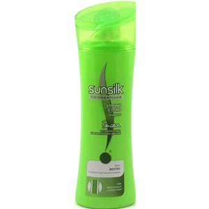 Sunsilk Shampoo Strong & lang (Grün) 180ML