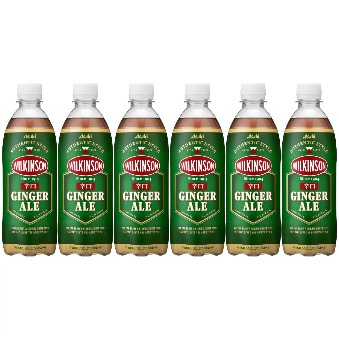 Asahi Wilkinson Dry Ingwer Ale 500ml (Packung mit 6 Flaschen)