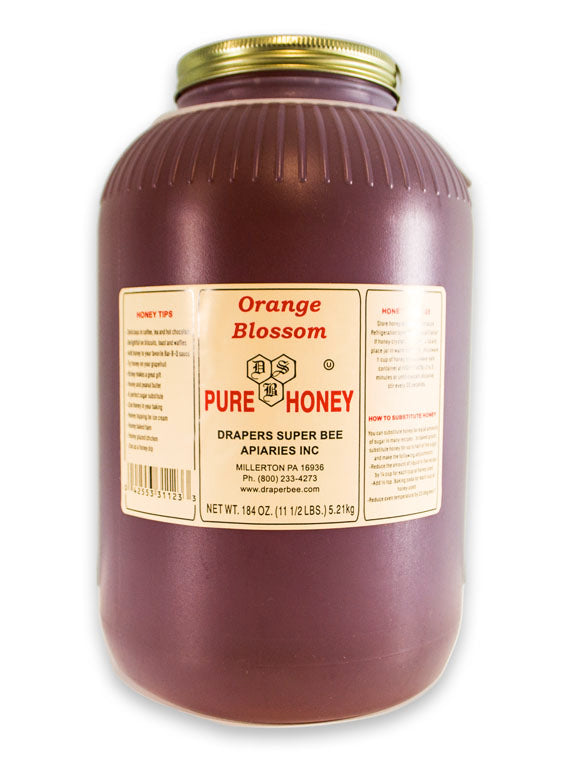 Drapers Super Biene Bienenstöcke Orangenblüten Honig 5lbs