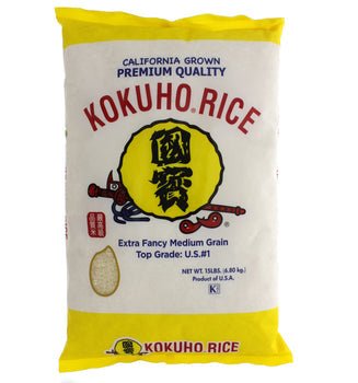 Kokuho Reis 15lbs – Premium Calrose für Sushi & Reisgerichte