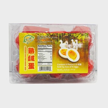 Asuka gesalzene Ente Ei 6pcs