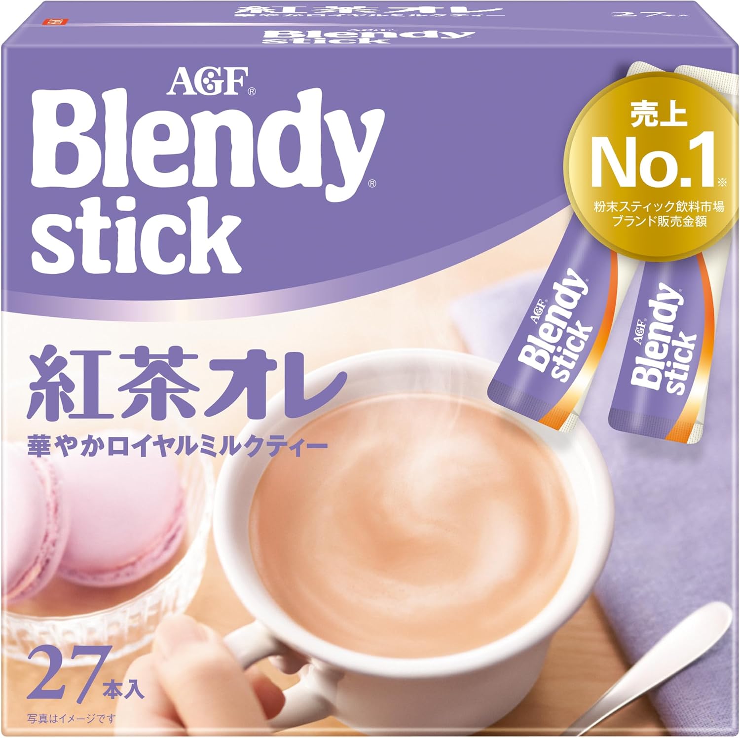 AGF Blendy Stick Tee Lait Loyal Milch Tee 24 Stick – Tokyo Sakura Mall