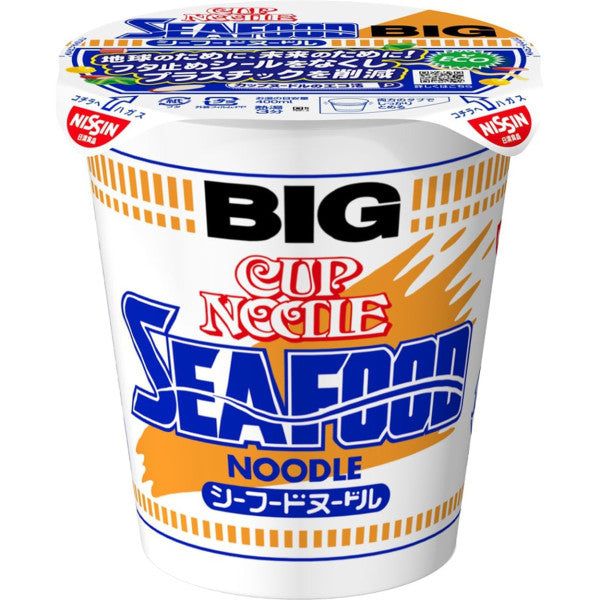 Nissin Groß Cup Noodle Seafood Japanische Instant Ramen L-Größe 1 Tassen – Tokyo Snack Land