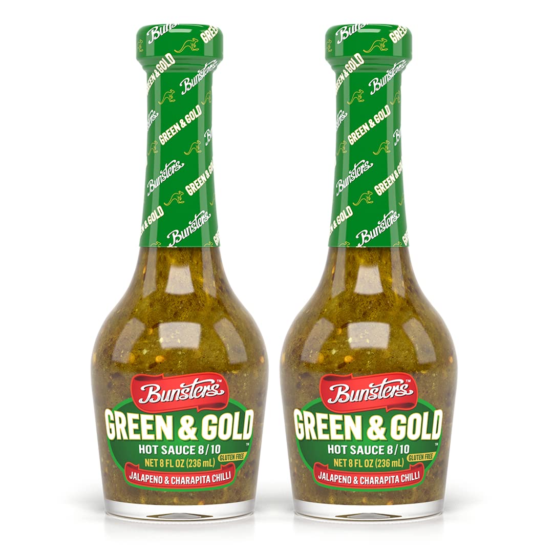 Bunsters Grün und Gold Chilisauce