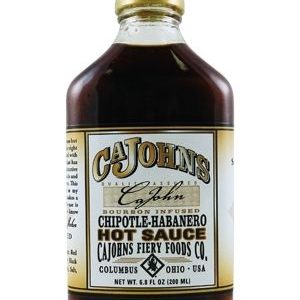 CaJohn’s Bourbon Infused scharfe Sauce, 6.8 Unzen.