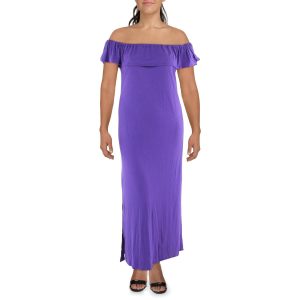 Langes Maxikleid mit Umschlag