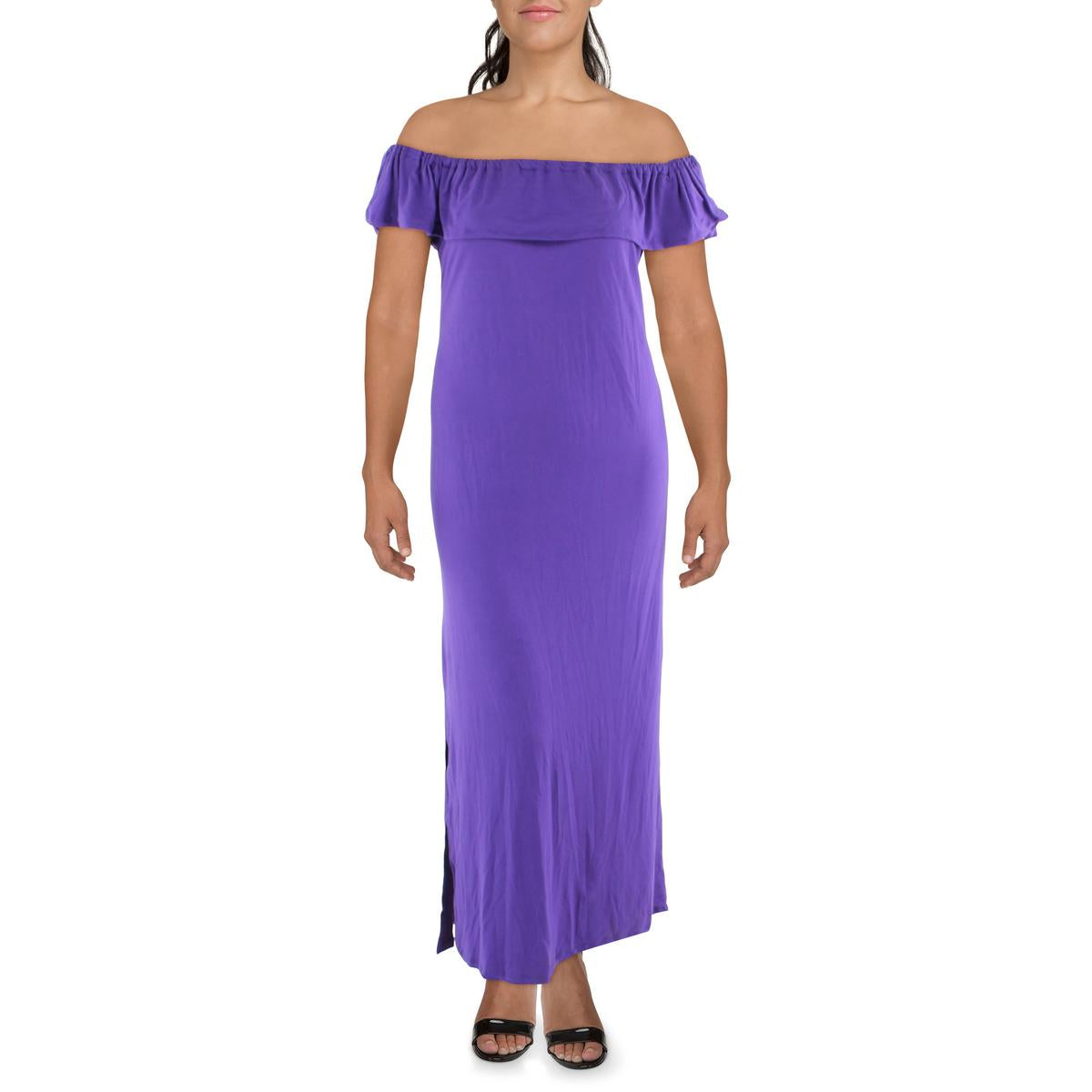 Langes Maxikleid mit Falten