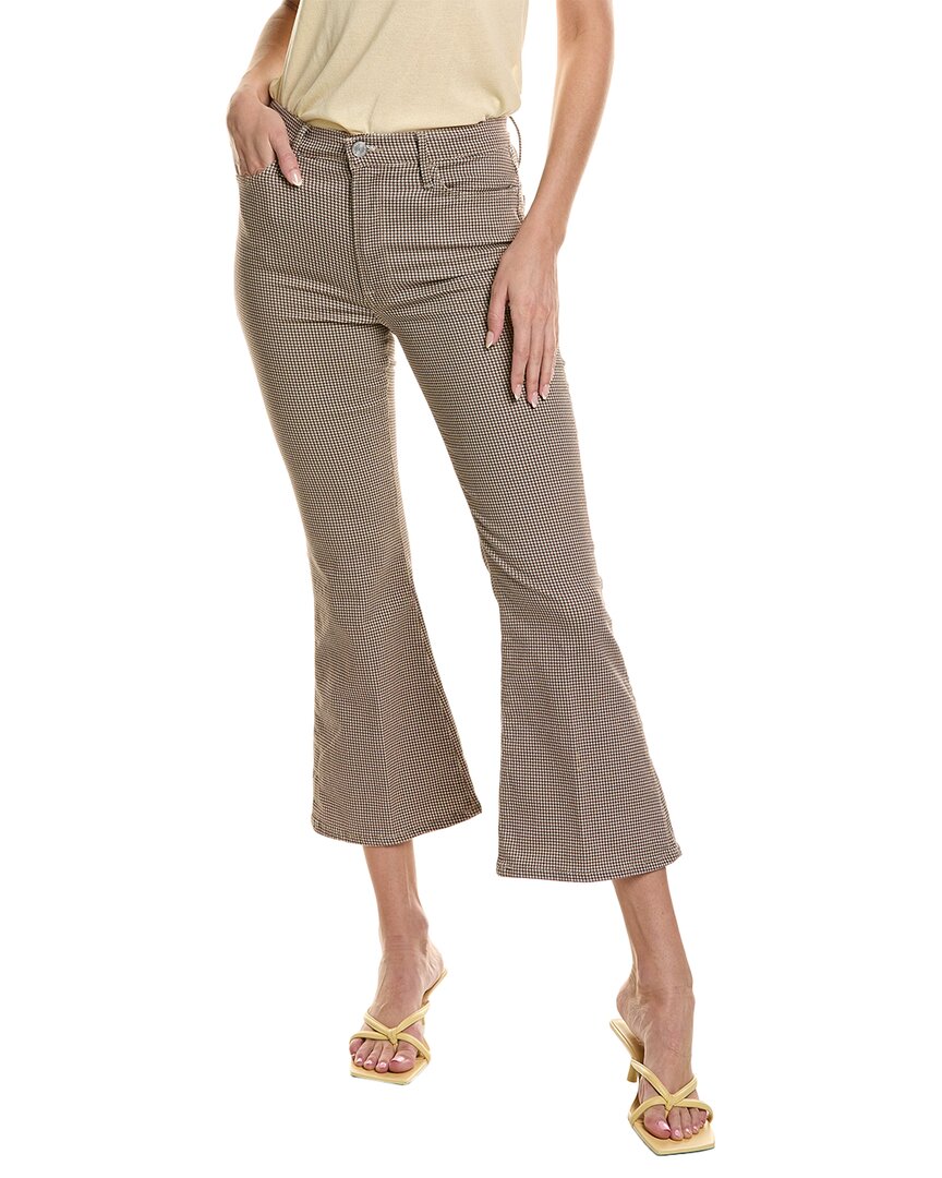 FRAME Denim Le Crop Camel Mehrfarbig Flare Jean