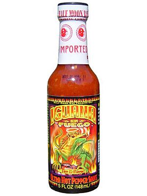 Iguana En Fuego Ultra scharfe Pfeffersauce, 5 Unzen