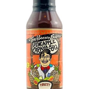 Torchbearer Ananas Papaya BBQ Soße. – 12oz