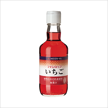 Meidi-ya, My Syrup, Korimitsu, Uji Erdbeersirup, 350ml, für Kakigori, Rasiertes Eis