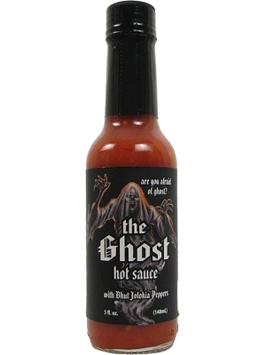 The Ghost scharfe Sauce mit Jolokia-Pfeffer