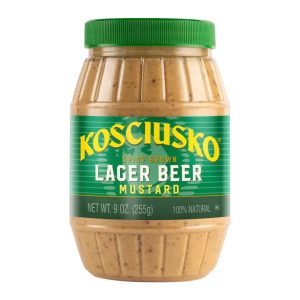 Kosciusko Lager Beer Senf (9 Unzen)