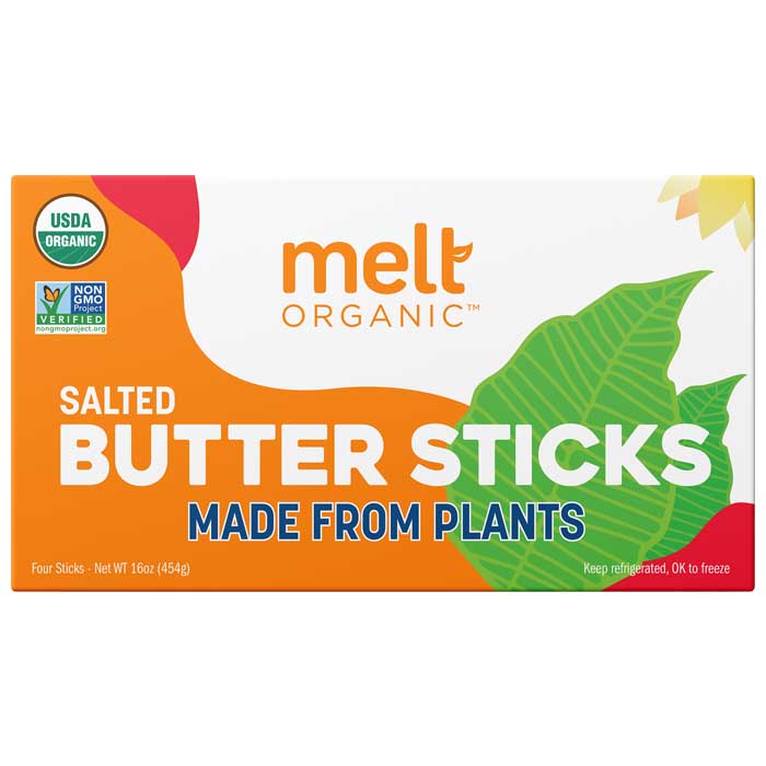 Schmelzen – Organische gesalzene Butter Sticks, 16oz