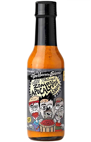 Torchbearer Alle natürlichen Zombie Apokalypse Chilisauce, 5oz