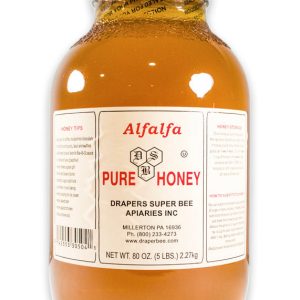 Draper’s Super Bee Apiaries Alfalfa Honig – – 5lb
