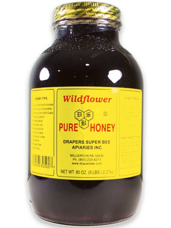 Draper's Super Bee Imkereien Wildblumenhonig – 5lbs