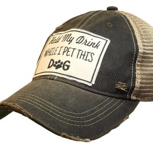 Vintage Life – Hold My trinken, während ich streichle dieser Hund verzweifelte LKWer c