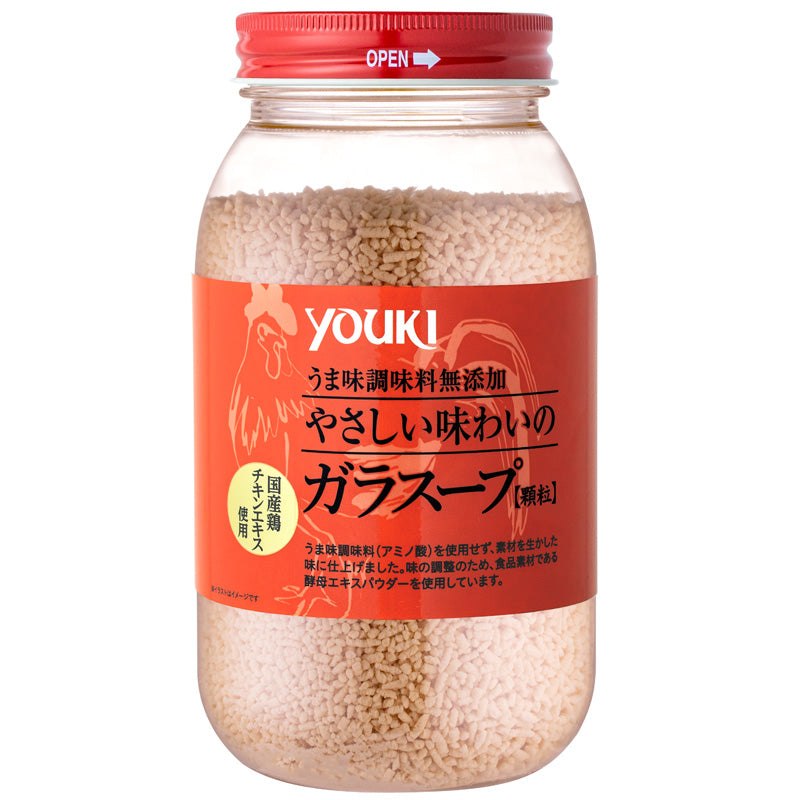 YOUKI Foods Mild schmeckende Hühnerbrühe Suppe Stock Pulver Japan 400g – Kurumira Shop