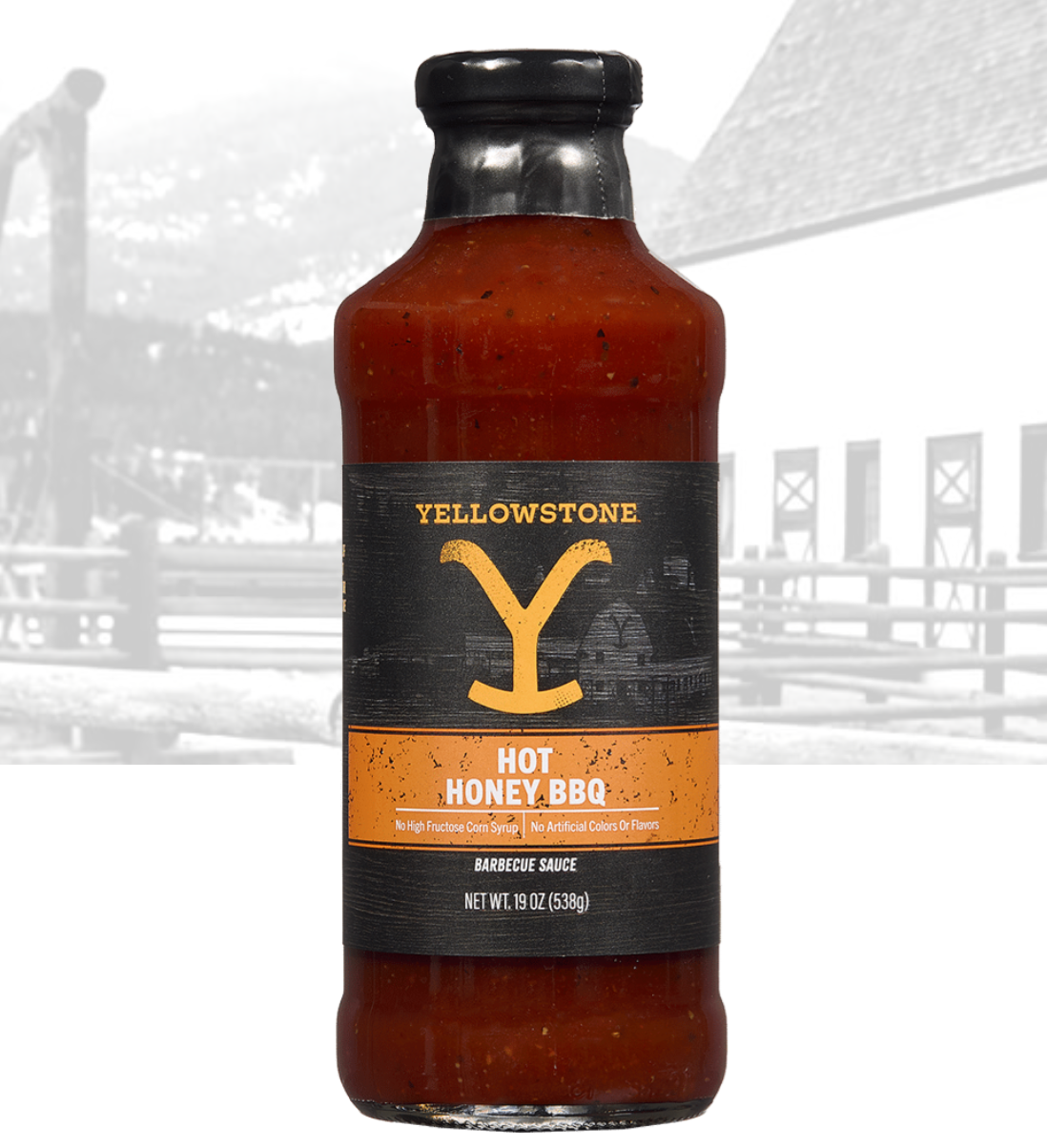 Yellowstone Hot Honig Grillsauce