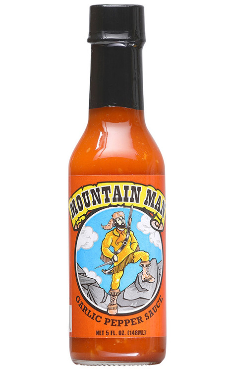 Mountain Man Knoblauch Pfeffersauce, 5oz