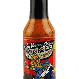 Torchbearer Honig Dachs scharfe Sauce, . – 5oz