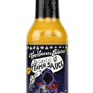 Torchbearer Knoblauch Carolina Reaper scharfe Sauce. – 5oz
