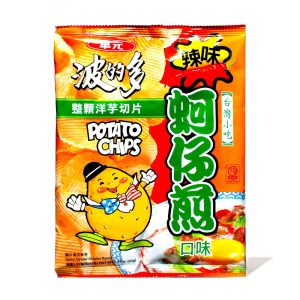 Hwa Yuan Kartoffelchips: Taiwan würziges Auster Omelett