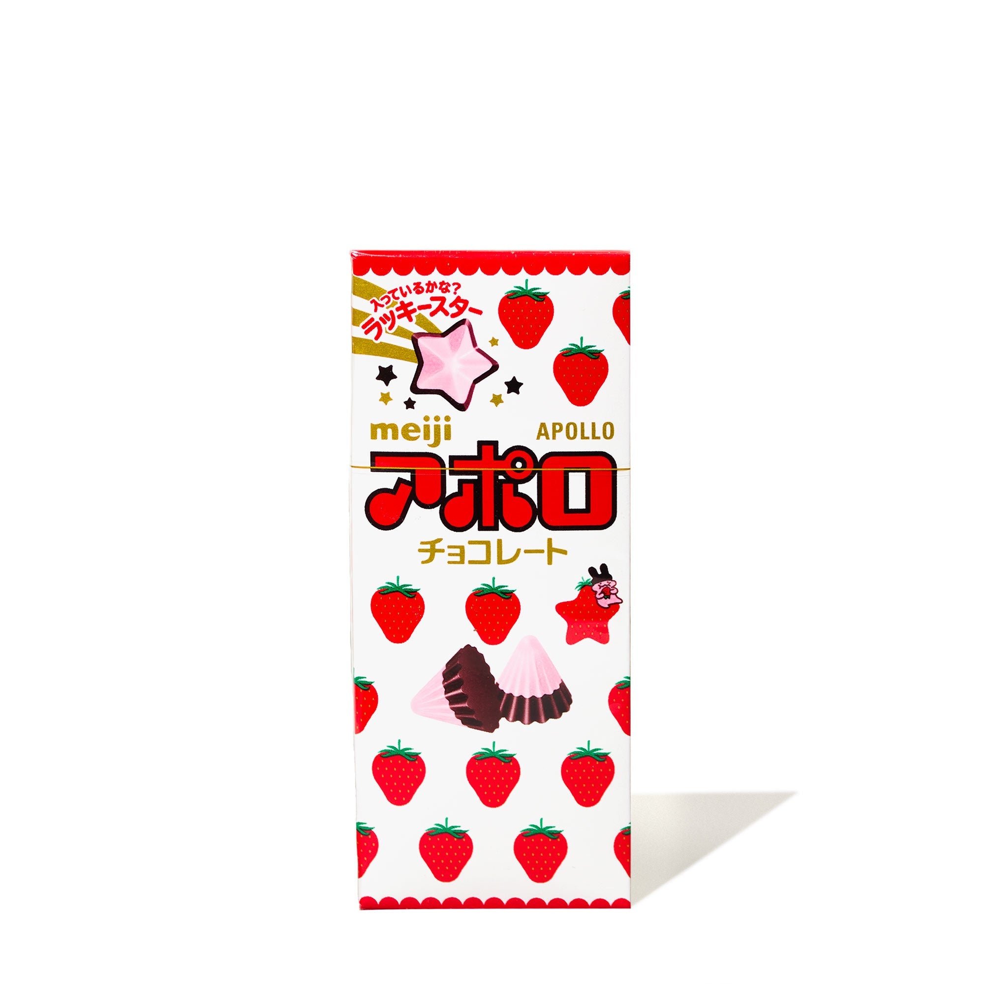 Meiji Apollo Erdbeerschokolade