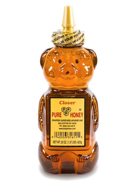 Drapers Super Biene Bienenstöcke reine Klee Honig - 1,4 lb