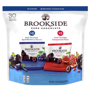Brookside Packung mit dunkler Schokoladensorte, 30er Packung
