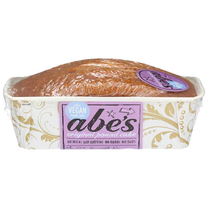 Abe's – Vegane Pound Kuchen, 14oz – Mehrere Geschmacksrichtungen