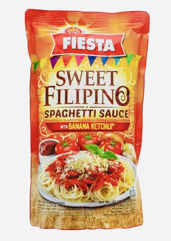 Weißer König süße Spaghettisauce 1kg