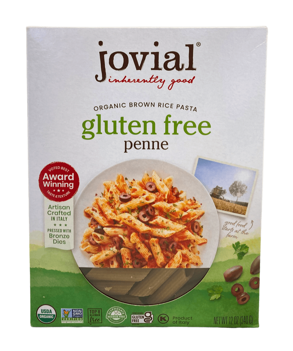 Penne, Brauner Reis, Bio, Jovial, Glutenfrei