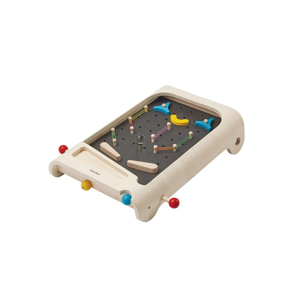 PlanToys Nachhaltige Holz Pinball Spiel