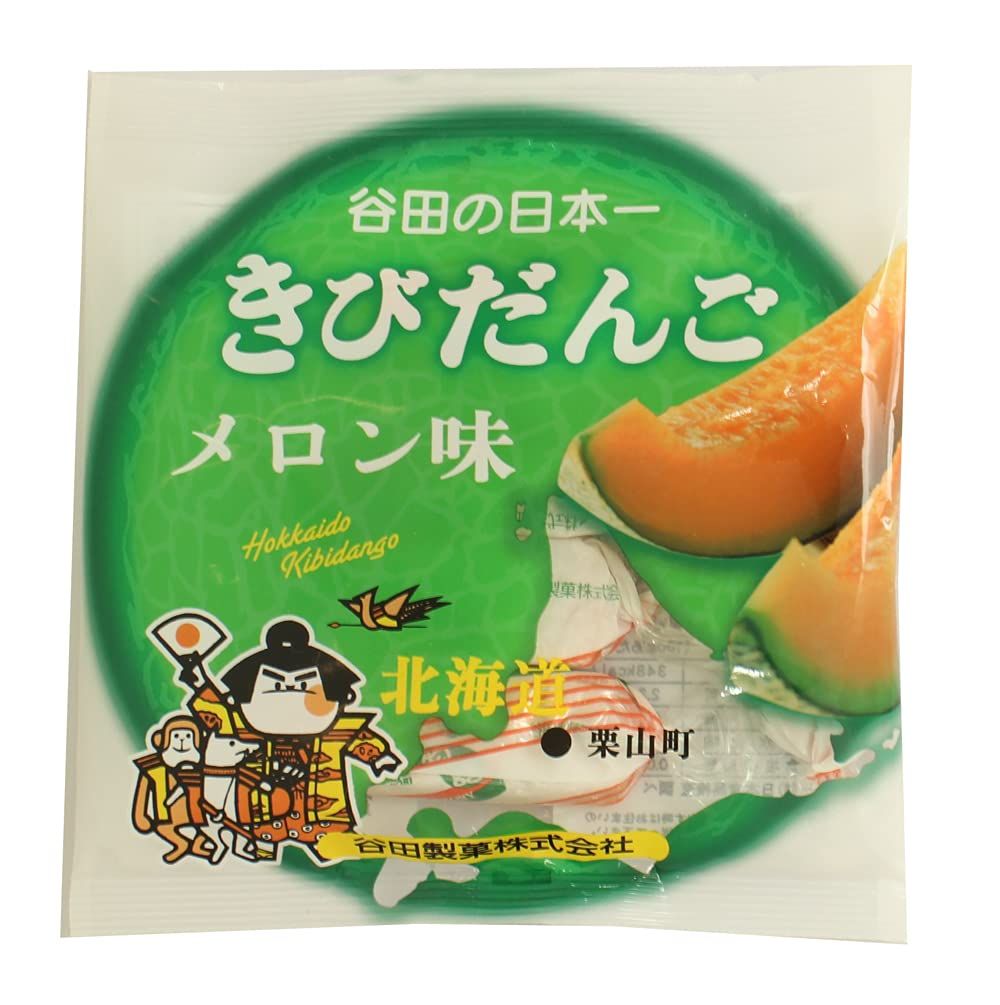 Tanida, Kibidango, Melonengeschmack, weich & süß Mochi, 98g