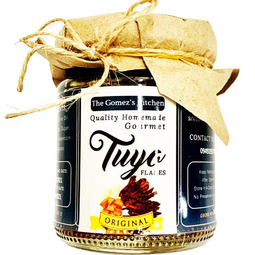 Die Küche des Gomez – Hochwertige hausgemachte Gourmet – Tuyo Flocken – Original – 250 G