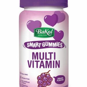 Bakol Mehrfarbig Vitamin Traubengeschmack, 60 Gummibärchen