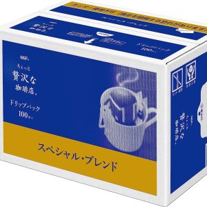 AGF Drip Kaffee Reguläre Spezial-Luxusmischung Dunkler Braten 7g 100 Packung Box Japan – Tokyo Sakura Mall
