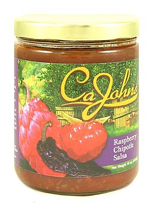 Cajohn's Himbeere Chipotle Salsa, 16oz