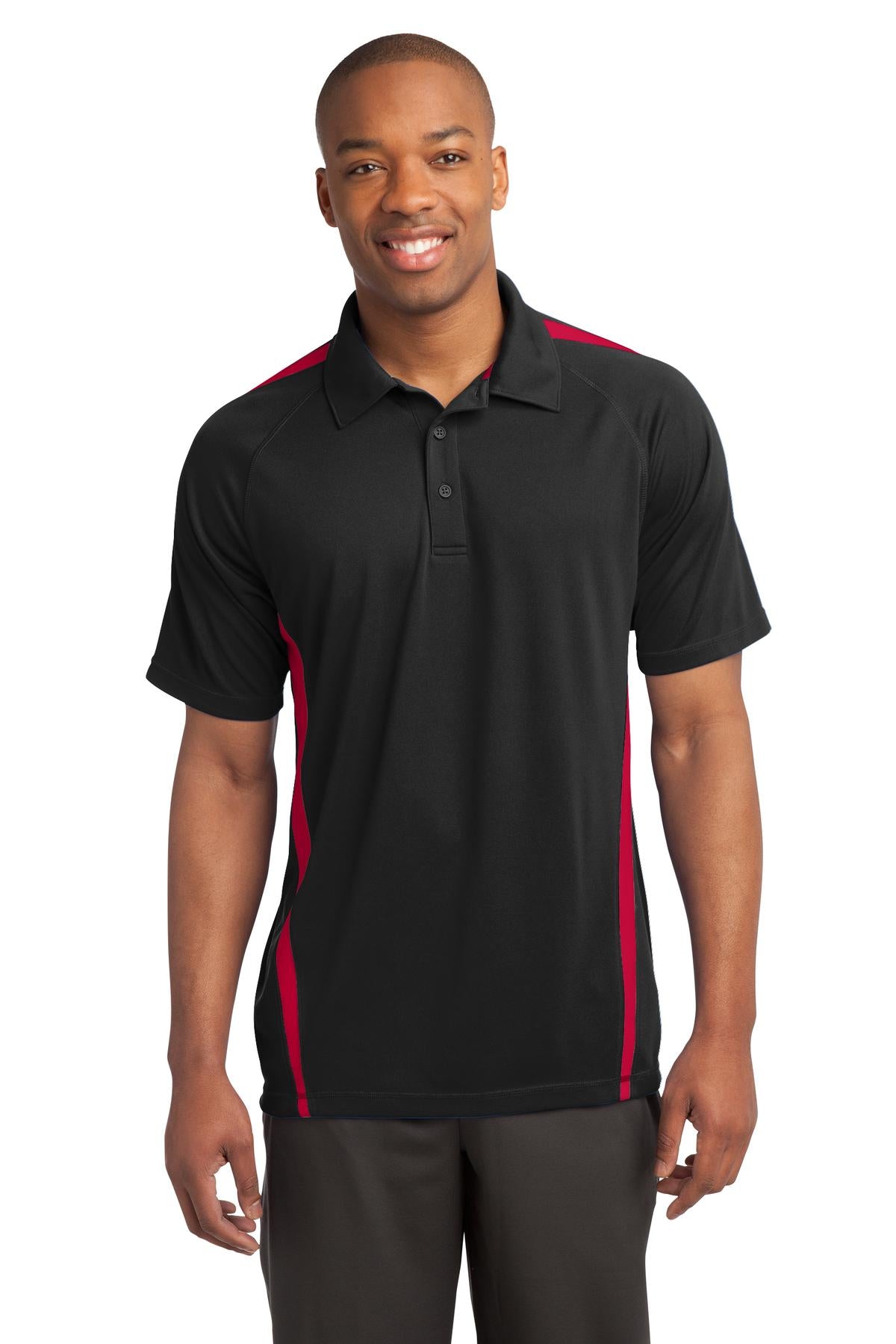 Sport-Tek Herren Poloshirt PosiCharge Micro-Mesh Colorblock