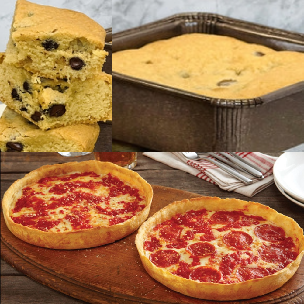 Süß Ali's Glutenfreie Schokolade Chip Keks & 2 Lou's Glutenfreie Pizzas