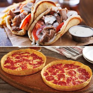 devanco Lebensmittel Gyro Kit & 2 lou-Pizzas
